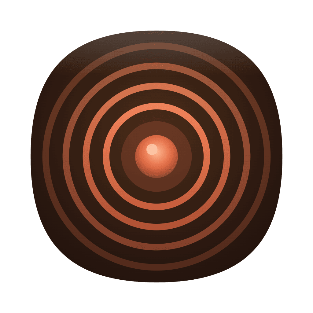 iOS app icon — dark (1024×1024 PNG)